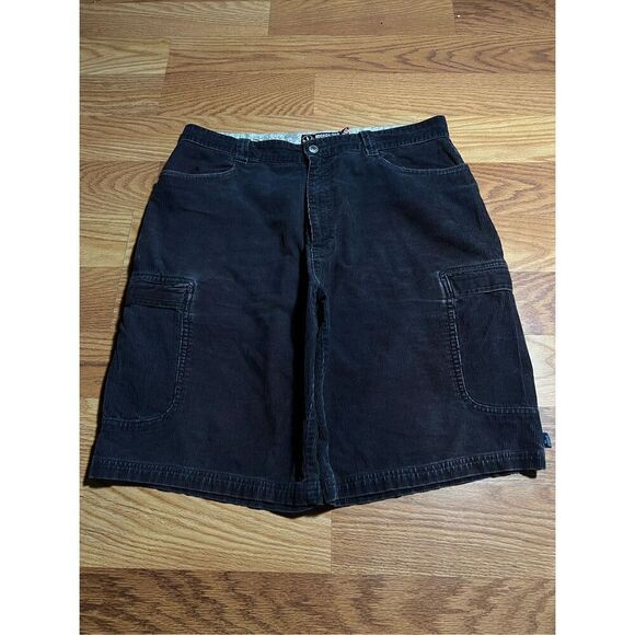 Vintage Y2K Freedom Of Choice Corduroy Cargo Shorts - Picture 1 of 7